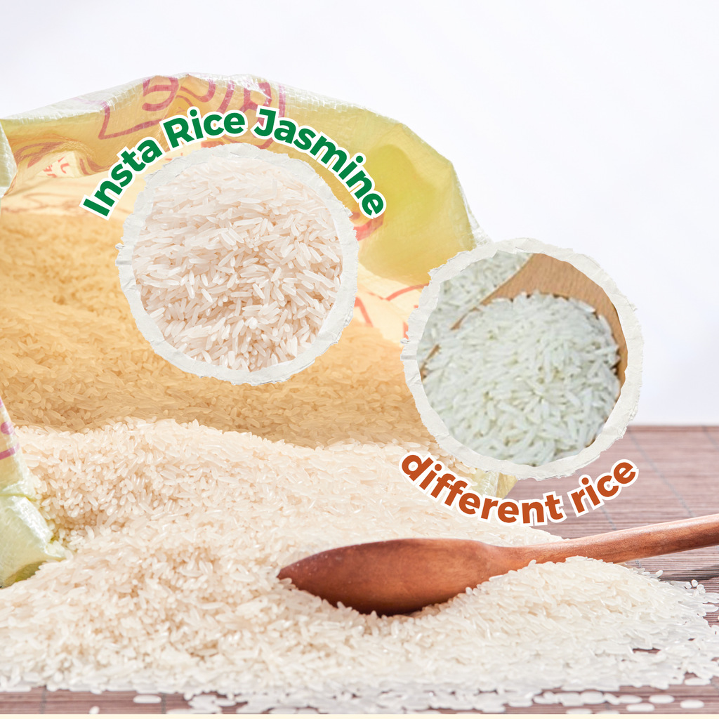 Insta Rice AAA Premium Jasmine Fragrant Rice 10kg, Soft Aromatic Long Grain, Product of Vietnam