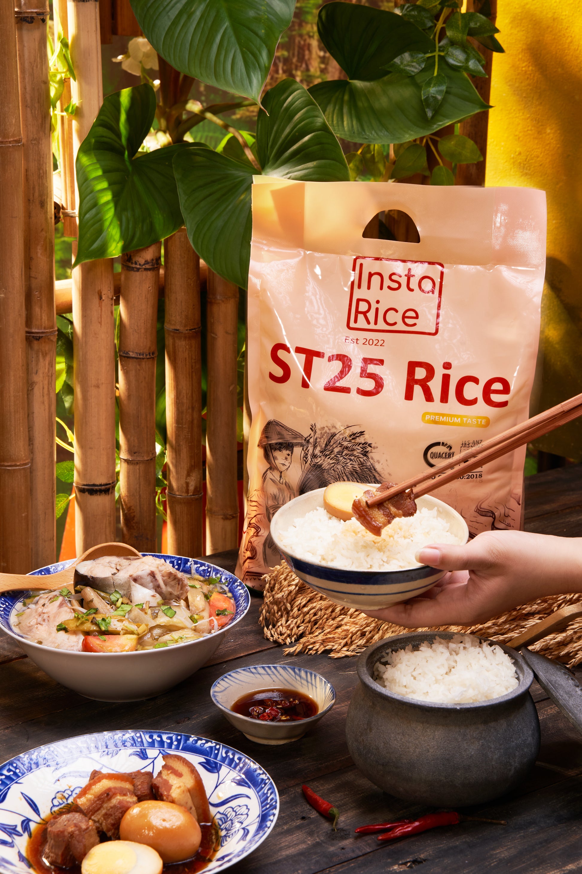 Insta Rice Premium ST25 Rice – Fragrant Rice